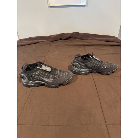 Nike Air Vapormax 2020 FK Flyknit Grey Black Running CJ4069-002 / Wmns 6.5 - Picture 3 of 7